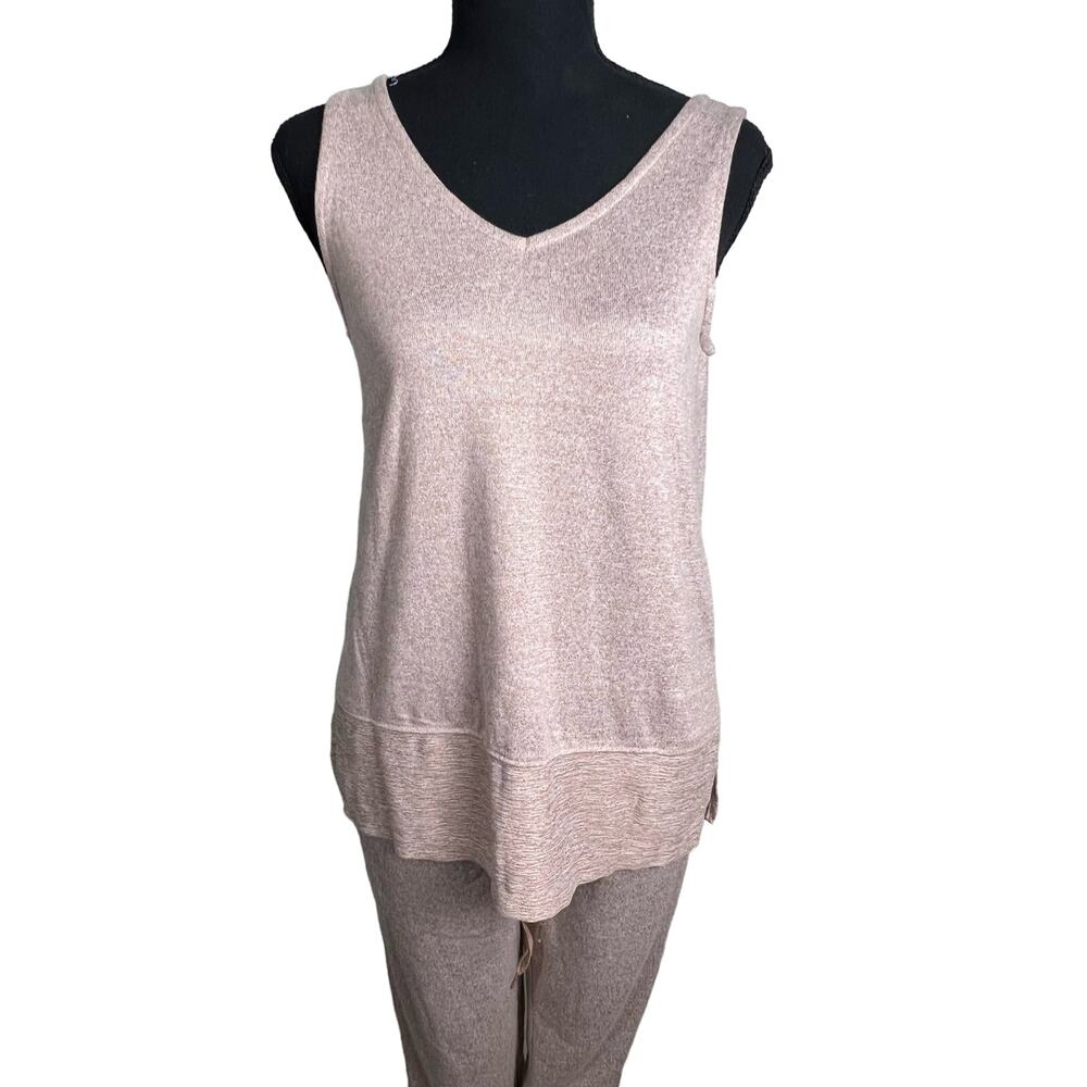 Cuddl Duds Sweaterknit 3-Piece Set NWOT HTR WALNUT/TAUPE SIZE XS - Picture 6 of 10